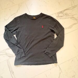 Polo Ralph Lauren Black Long Sleeve Tee